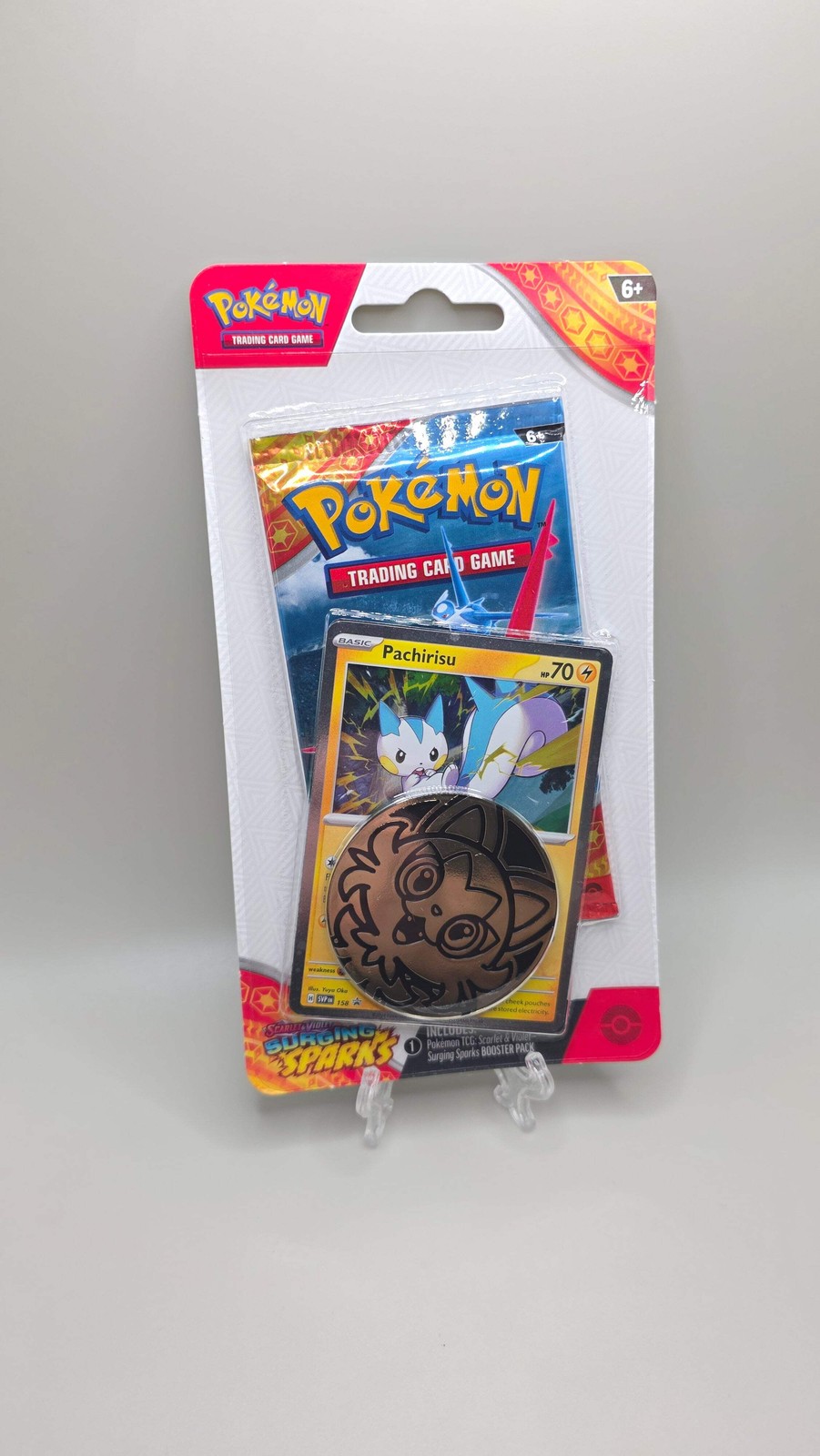 Pokémon TCG Surging Sparks S&V Pachirisu Promo Blister Pack Sealed