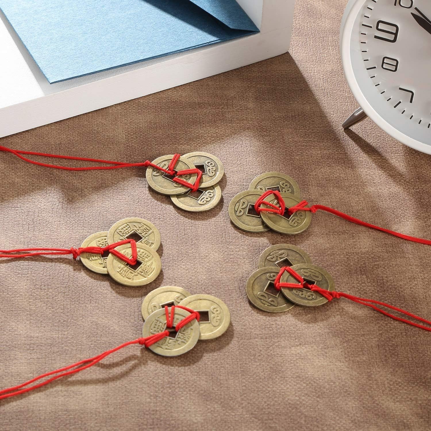 Durable Antique Bronze Chinese Fortune Coins: 10 Lucky Charms for Prosperity