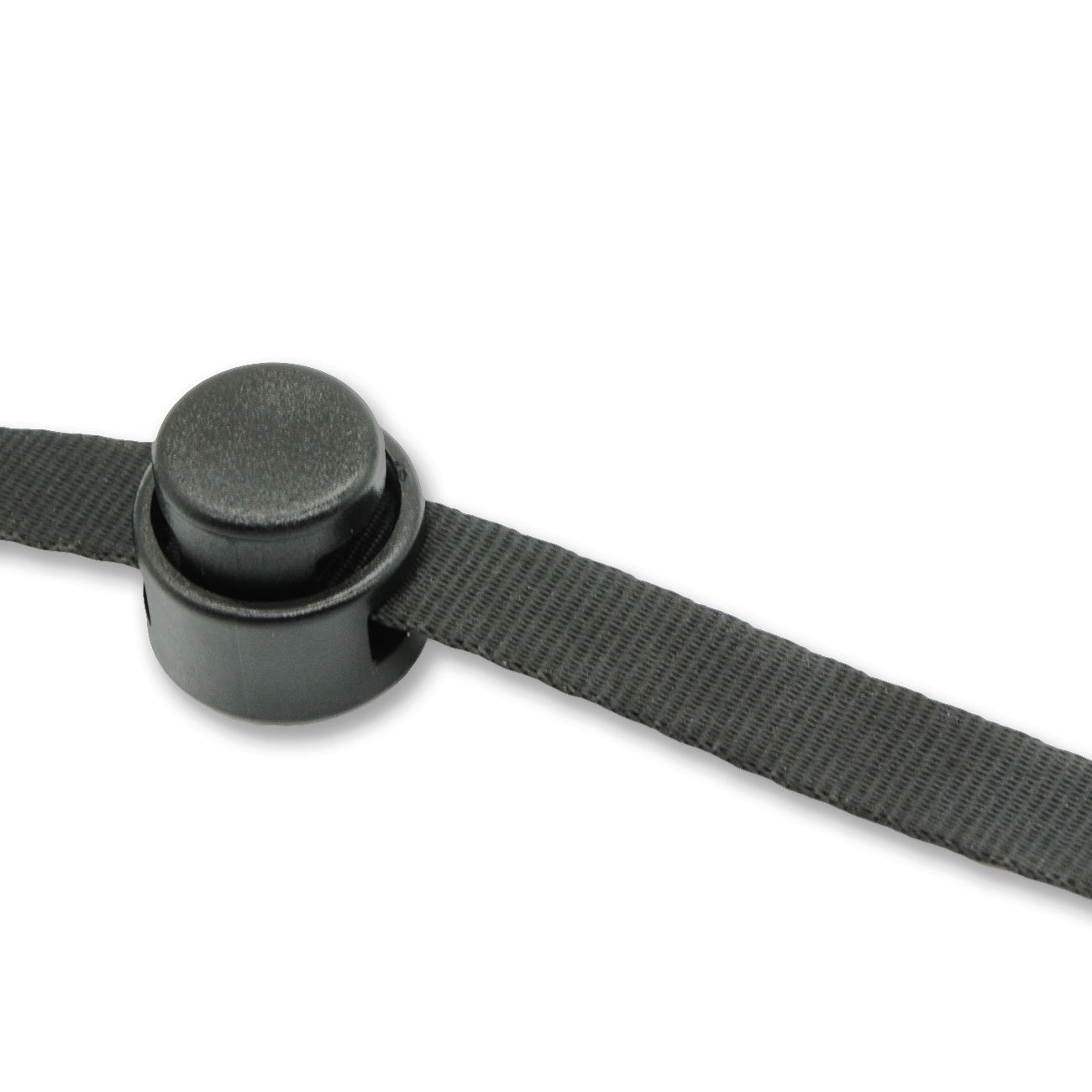DYZD Single Hole Cord Lock Stoppers Plastic Spring Stop (20 20 Petite, Black