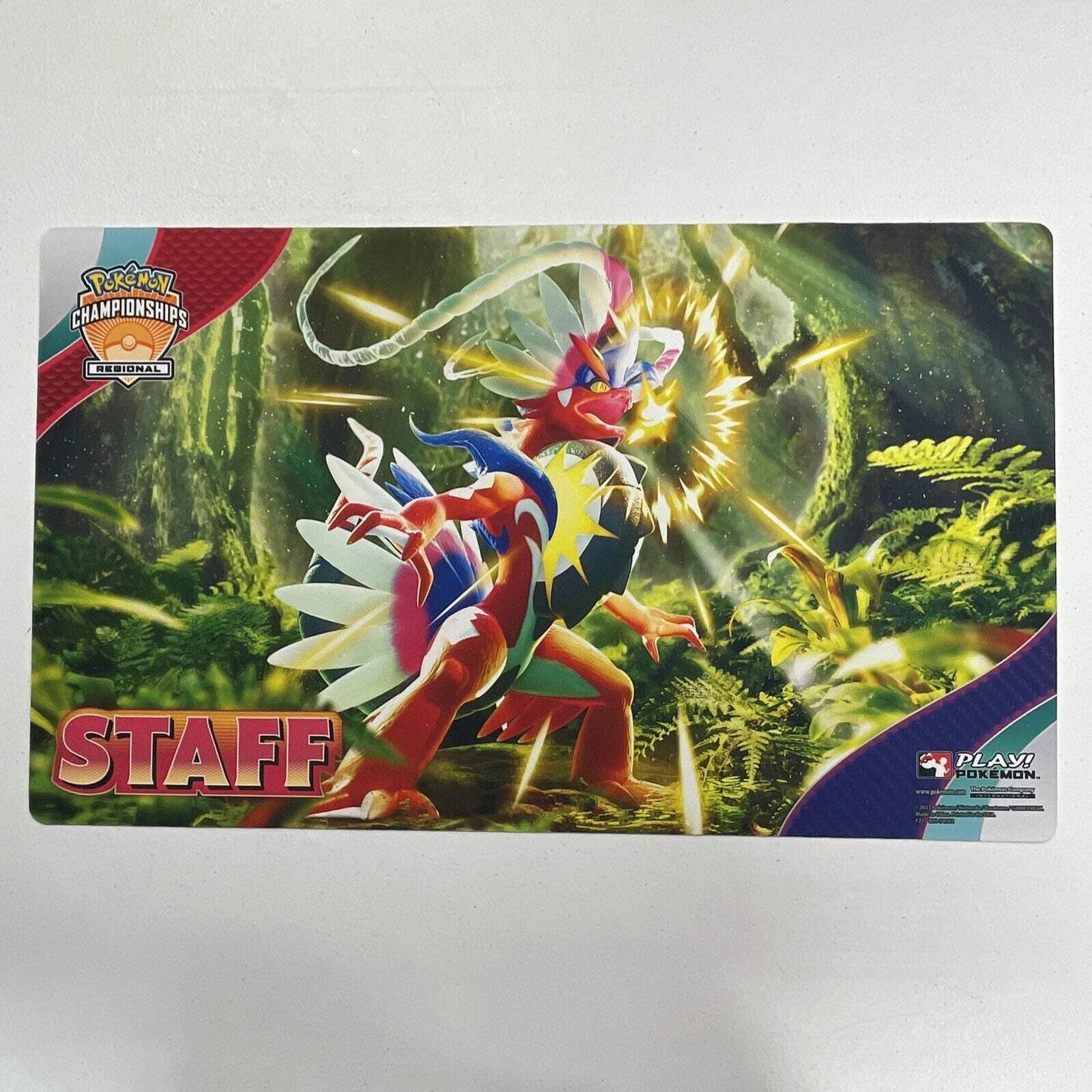 Pokemon Regional Staff Playmat – Koraidon