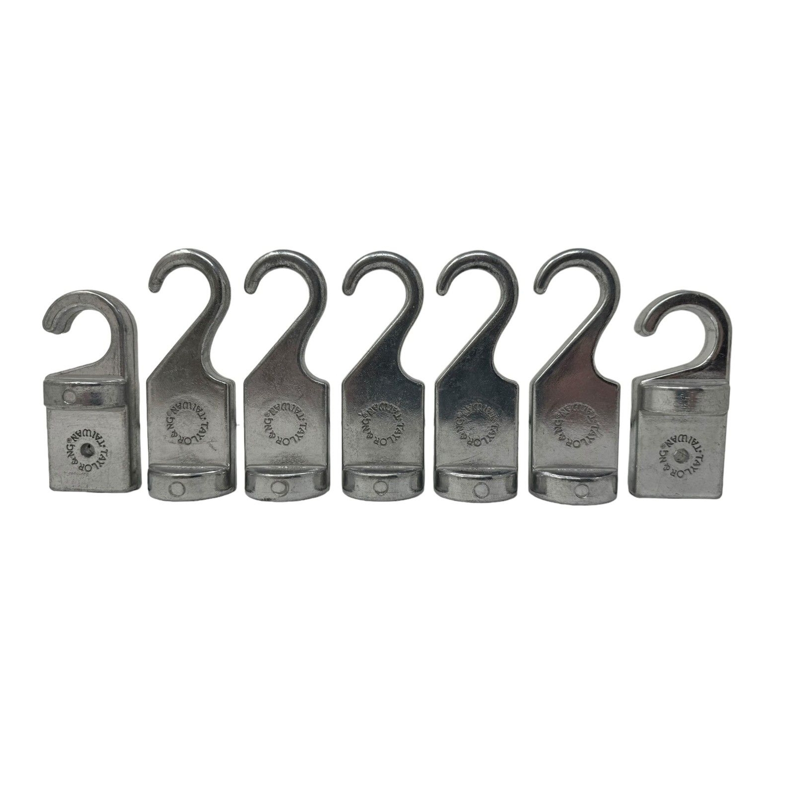 Taylor & Ng Alloy Metal Track Rack Pot Hooks USED Box M