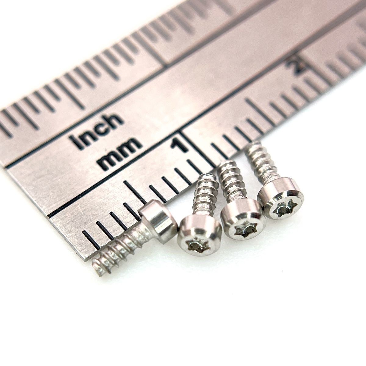 Screw KIT for bezel Garmin Fenix 7X (4 pcs silver) genuine part repair