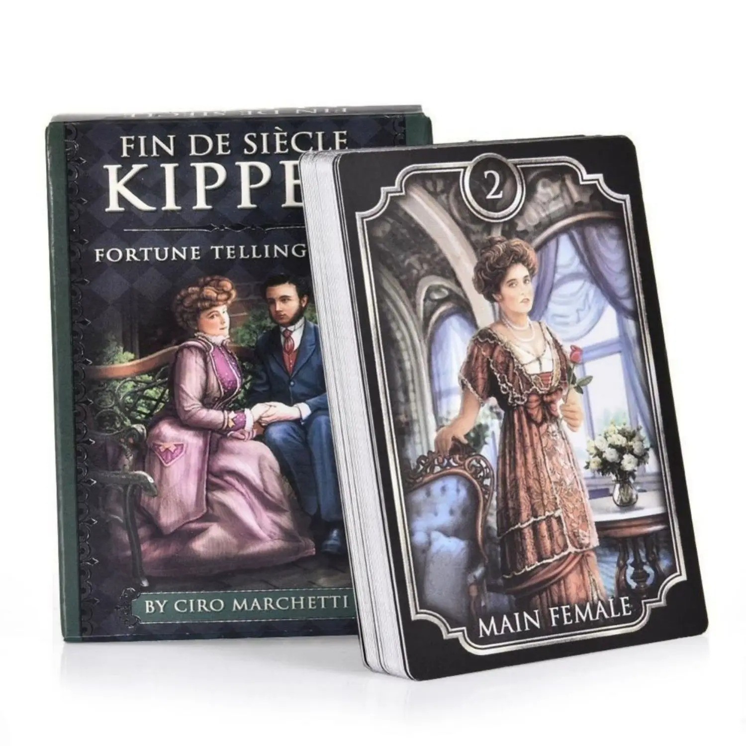 Fin De Siecle Kipper Oracle Cards English Fortune Telling Divination Deck