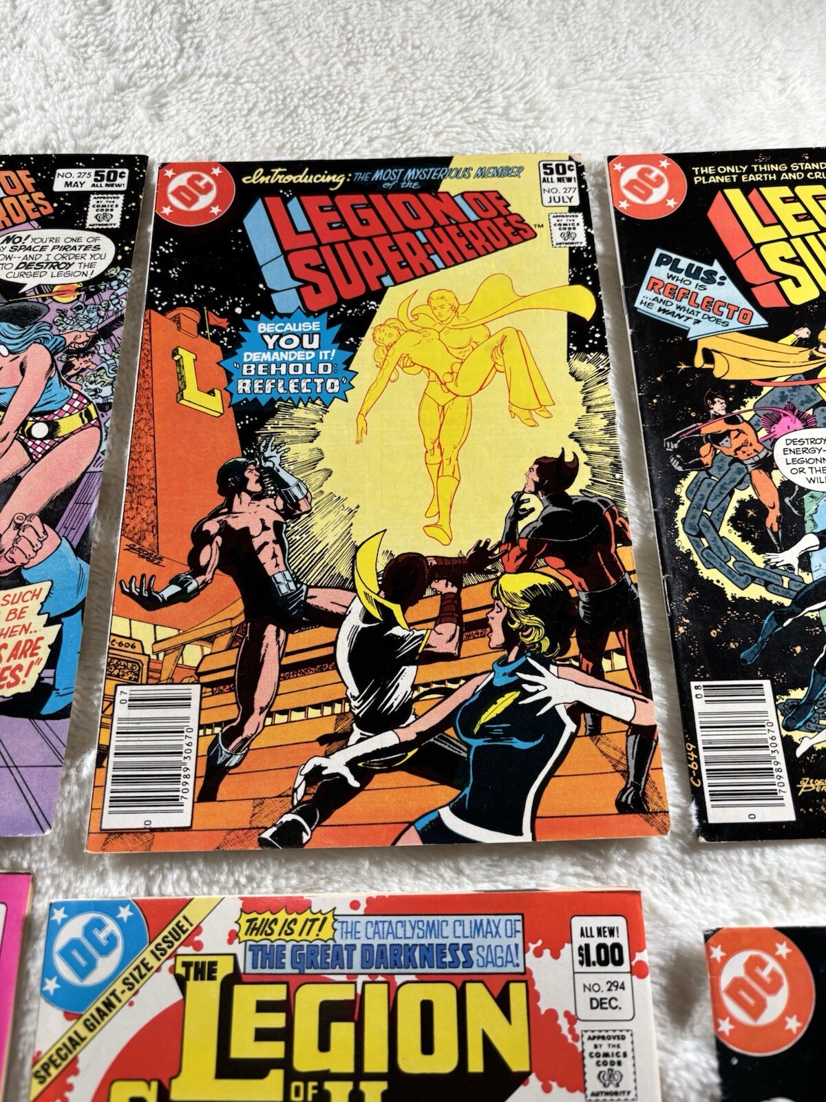 Legion of Super-Heroes, #259,275,277,278,288,292,294,296,308,313,324-326 +