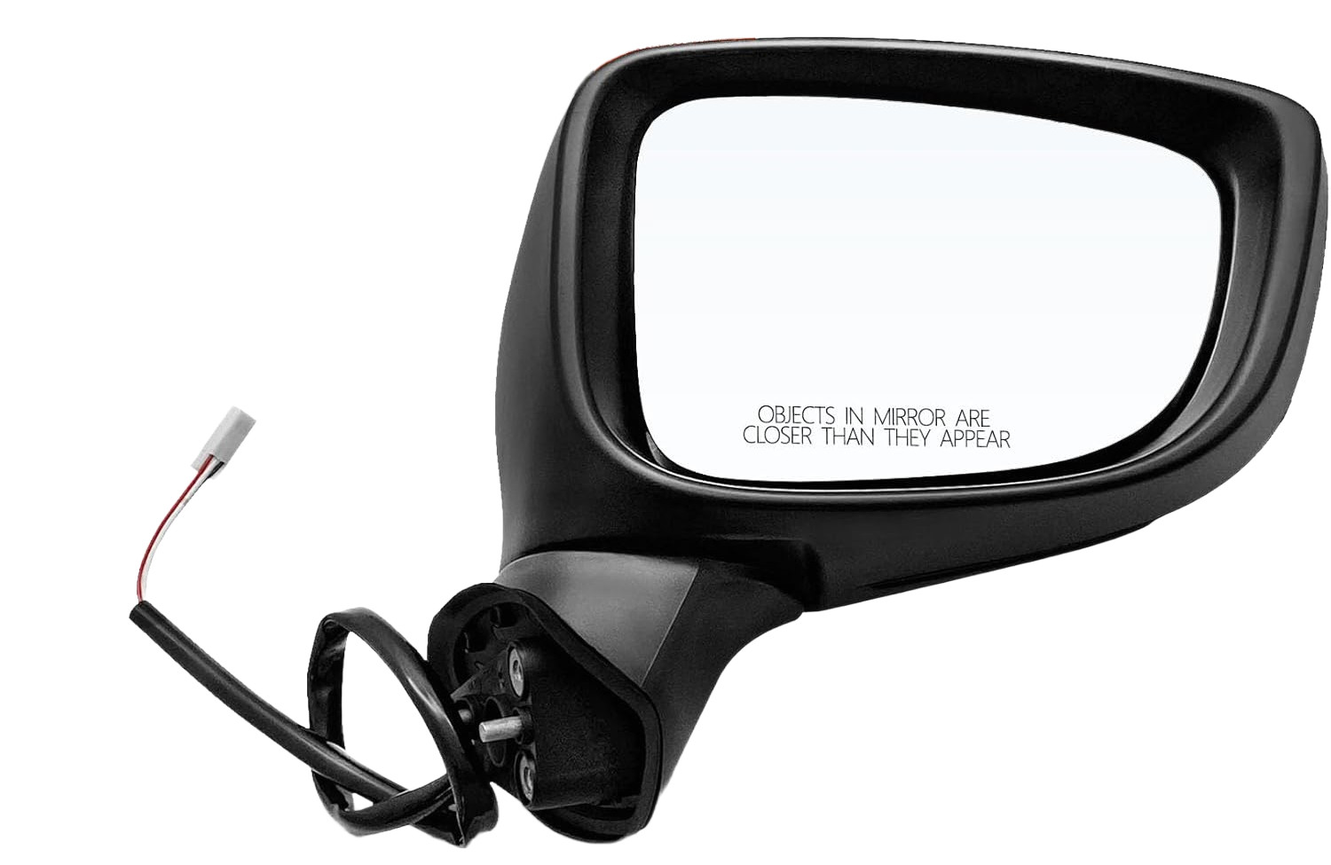 Passenger Power Non-Heated Manual Fold Mirror For 2014-2016 Mazda 3 Mexico Built