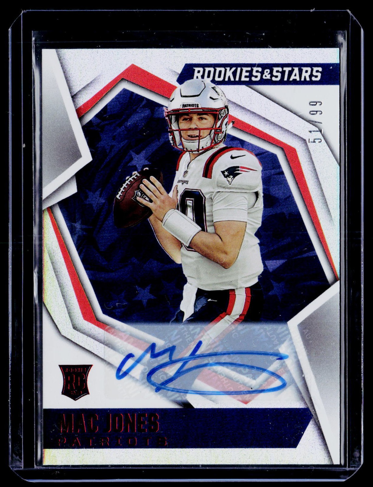 2021 Panini Rookies & Stars #106 Mac Jones Signatures #/99