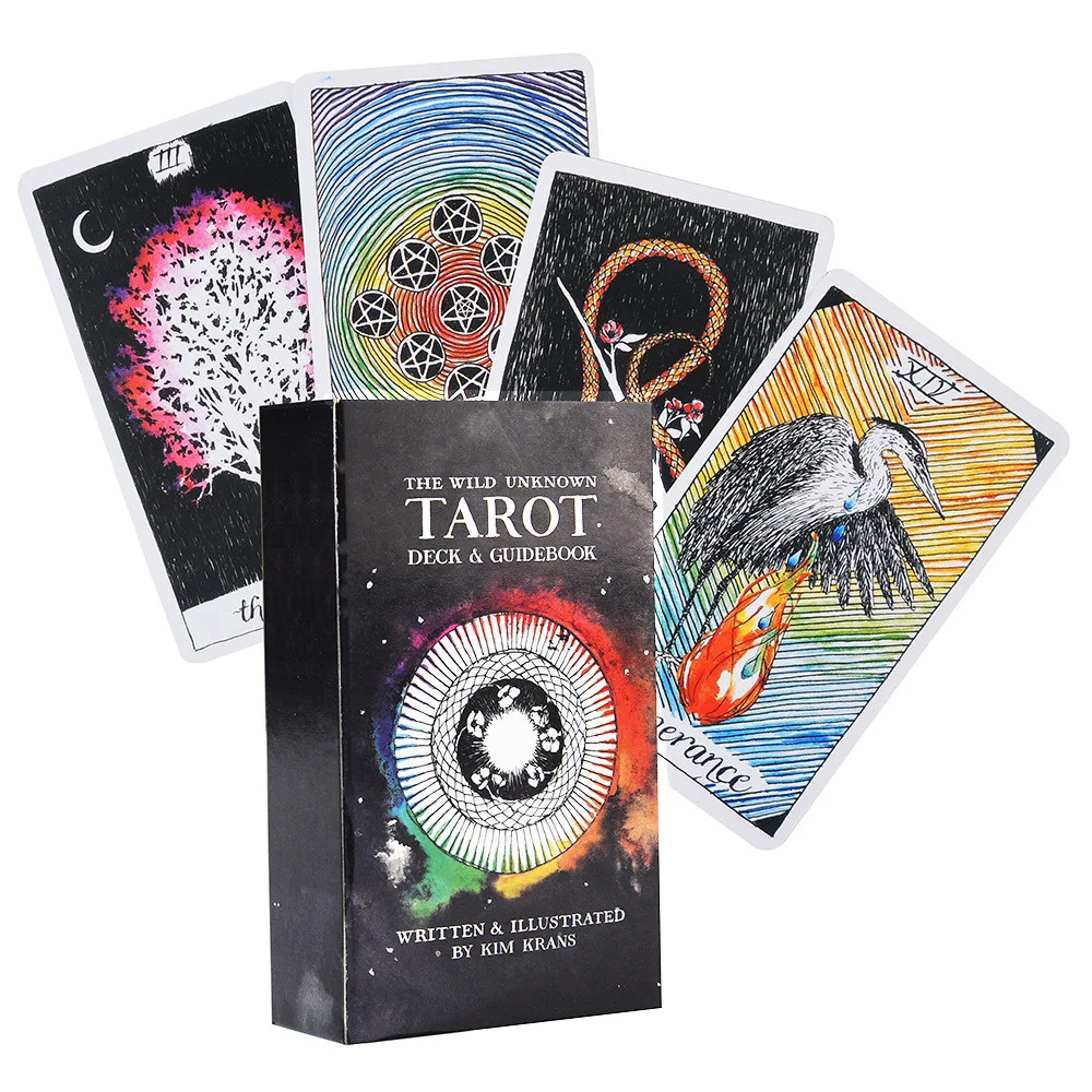 The Wild Unknown Tarot Deck 78 Full-Color Tarot Cards and Electronic Guidebook