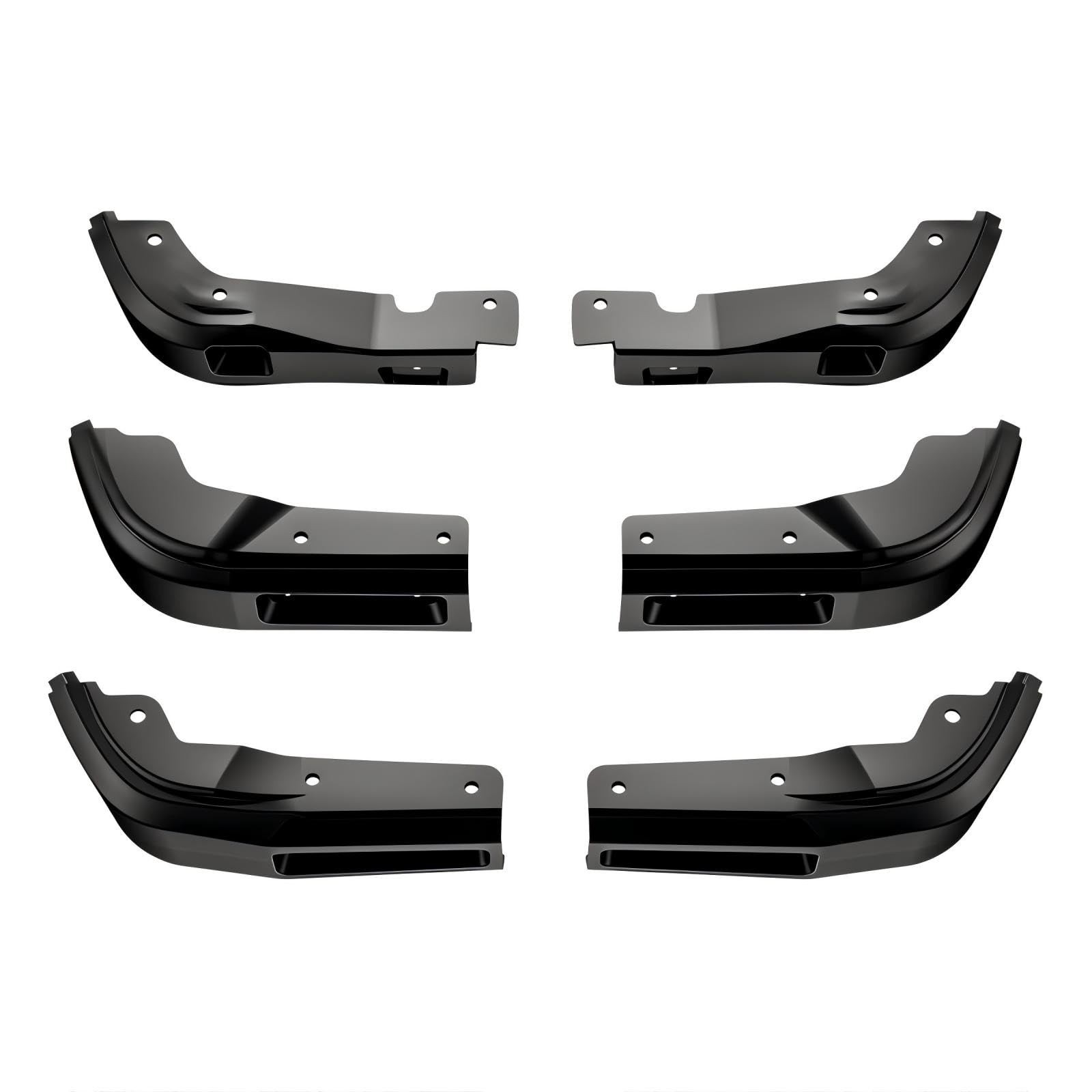 Mud Flap Delete Compatible with 2025 2024 2023 2022 2021 2020 2019 GMC Sierra