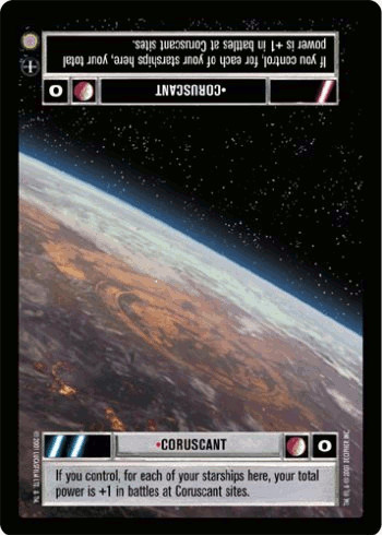 Coruscant 60 Card Common Set Ungraded SWCCG: Sets