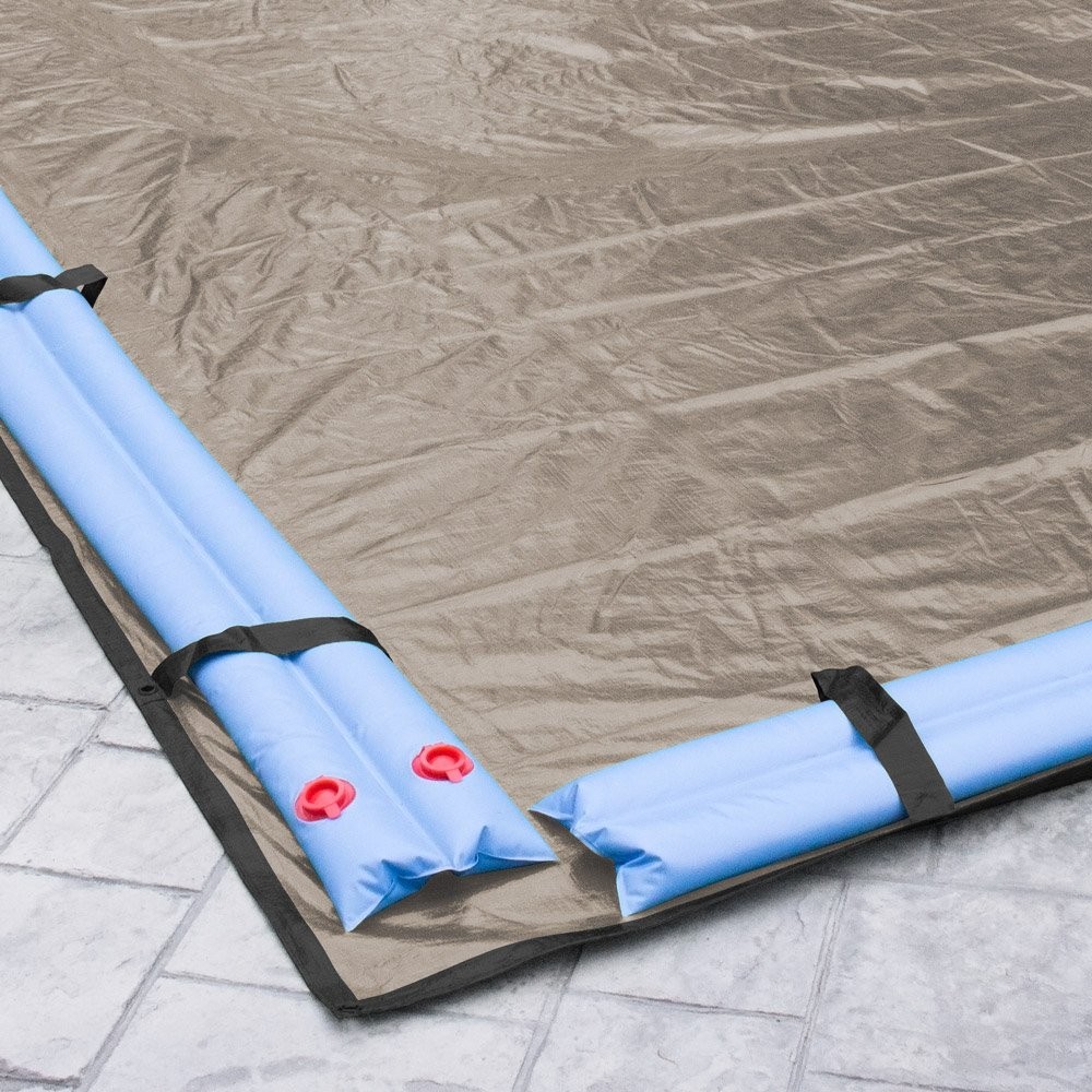 Robelle 12 x 24 Ft Industrial Superior Winter Pool Cover Inground Pool 601224RA