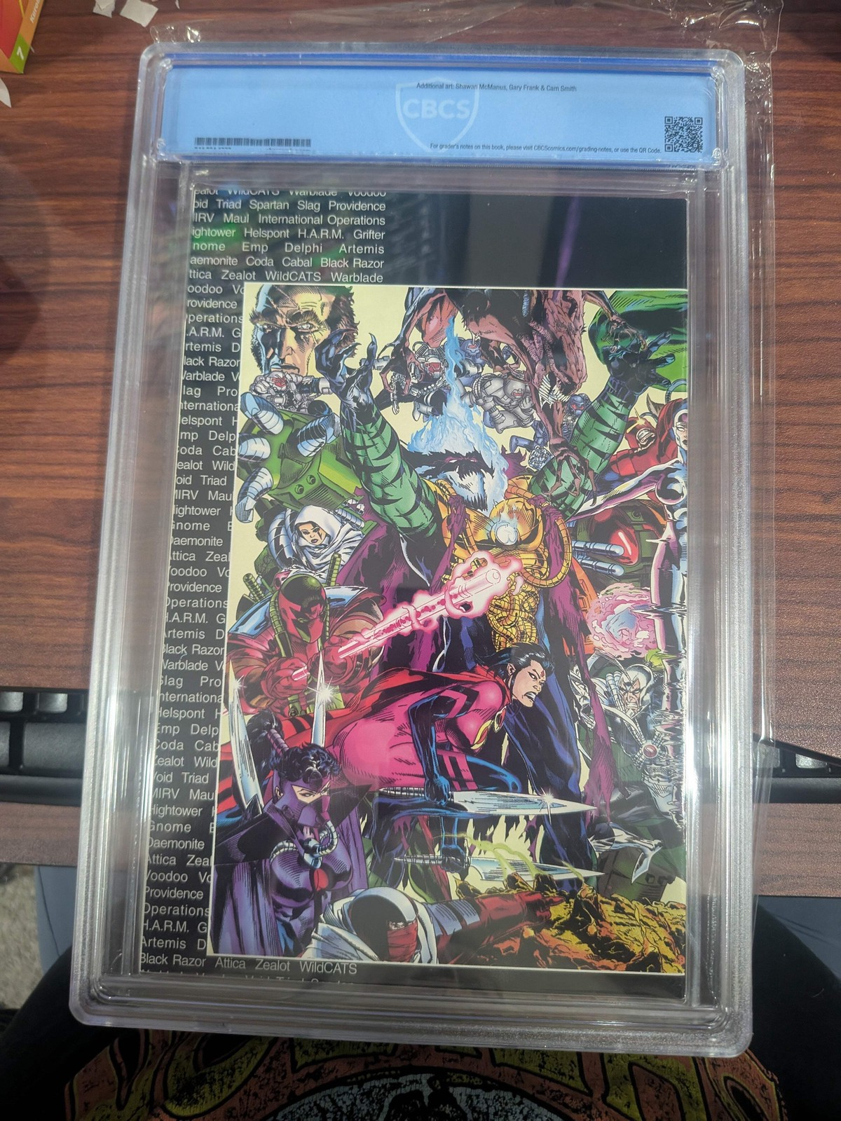 WildC.A.T.S. Sourcebook #1 – Silver Wraparound – CBCS 7.0