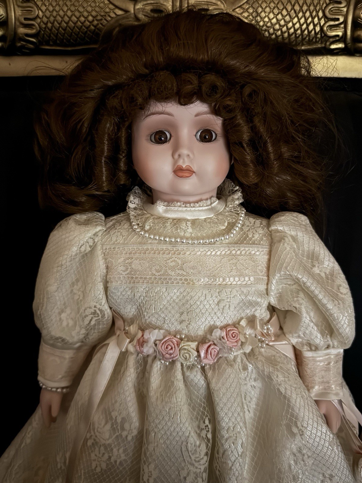 Haunted Porcelain Doll “Margo” Active ~ Spirit From 1870s, Plays Her Music Box