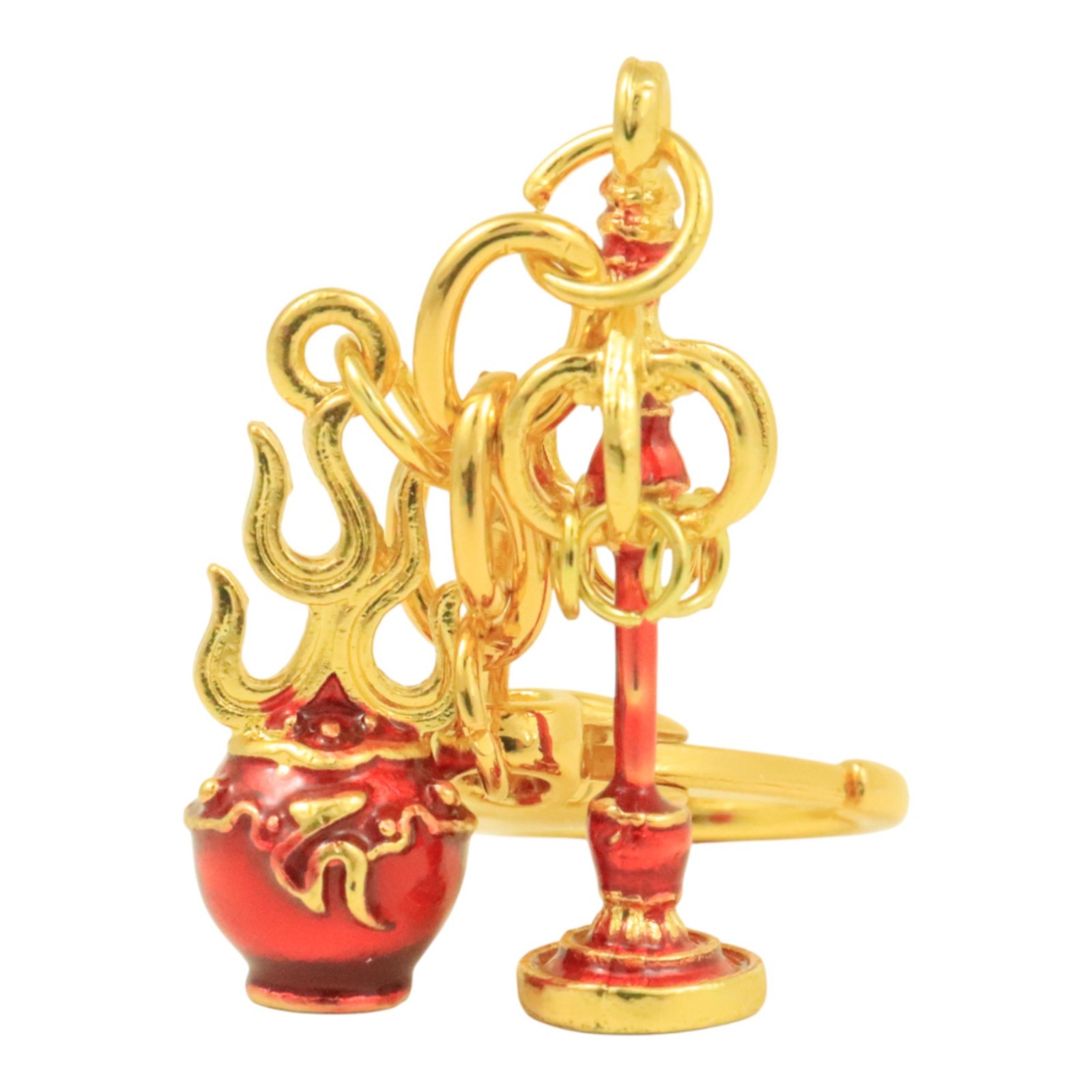 2026 Feng Shui Ksitigarbha Fireball and Staff Amulet