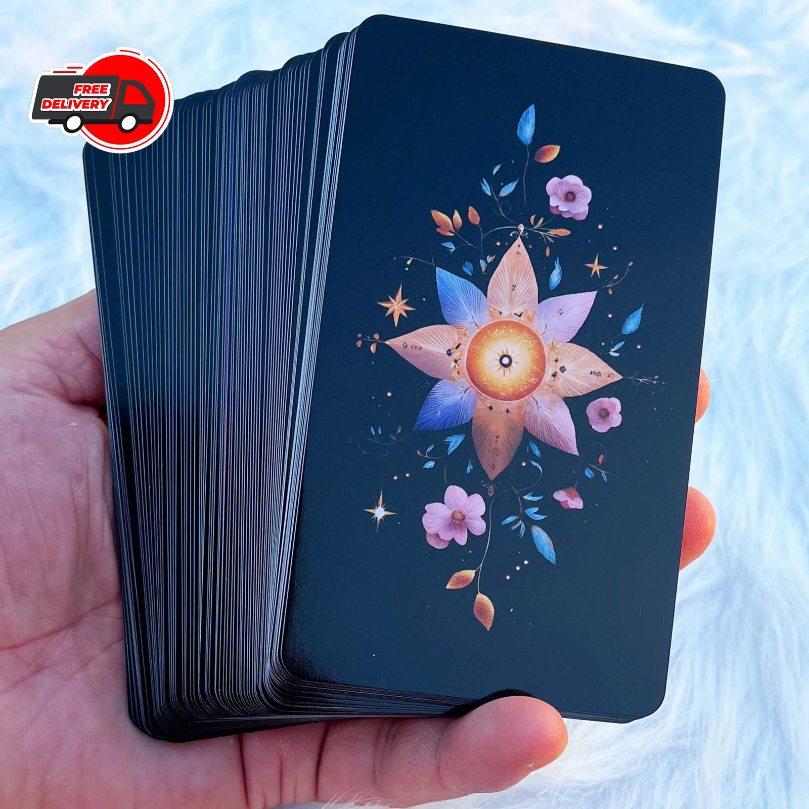 Pastel Dreams Tarot Set – 78 Card Soft Dream Tower Deck – 13x8cm / 5.1×3.1in