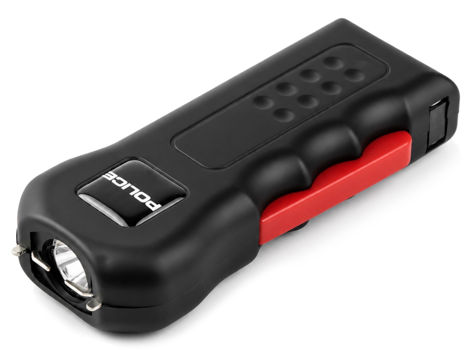 POLICE Stun Gun Burn Pepper Spray Combo Self Defense 618 Black