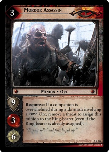 Mordor Assassin – Foil Mint/Near Mint LOTR: The Return of the King (Foil)