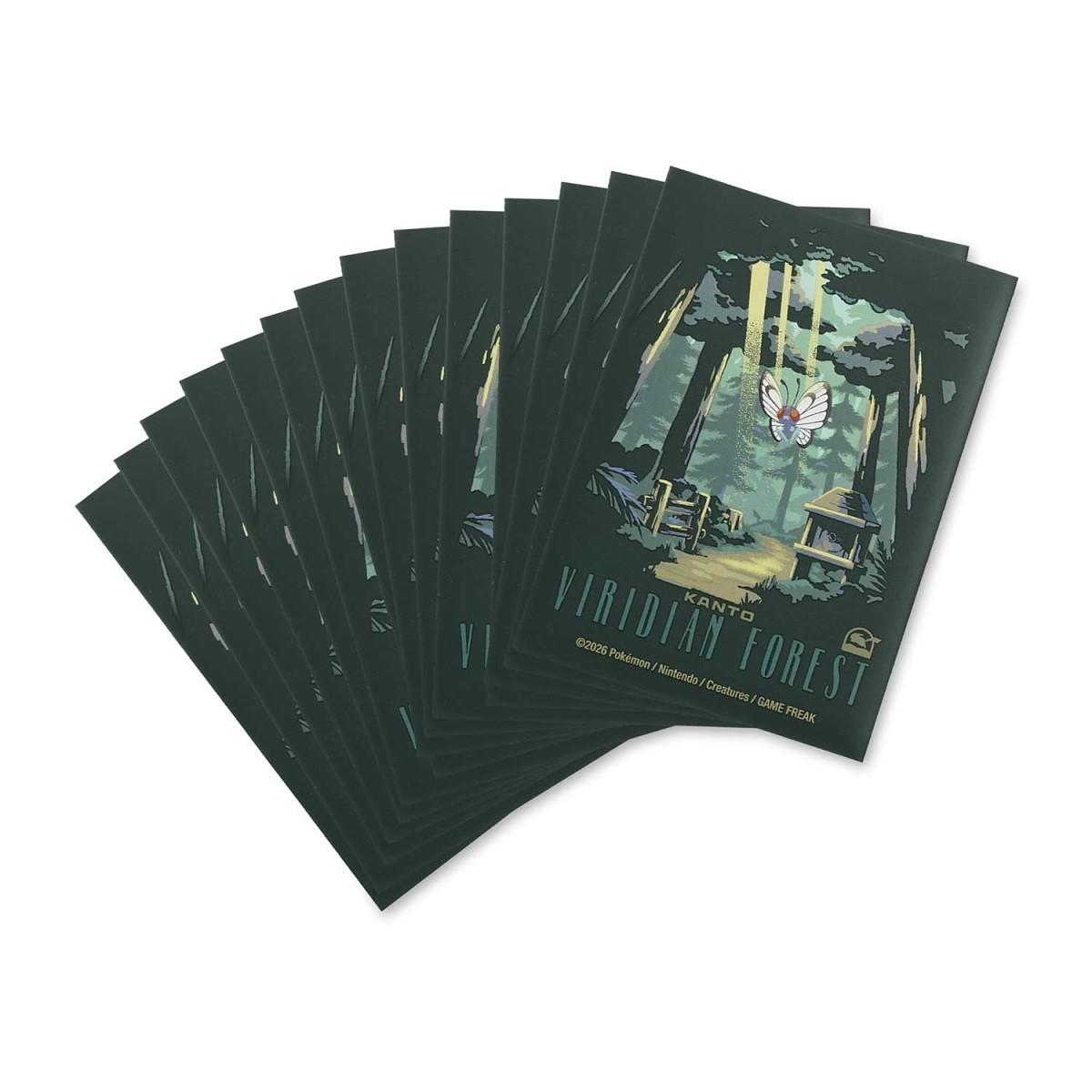 Kanto Explore Pokémon Premium Card Sleeves (65 Sleeves)