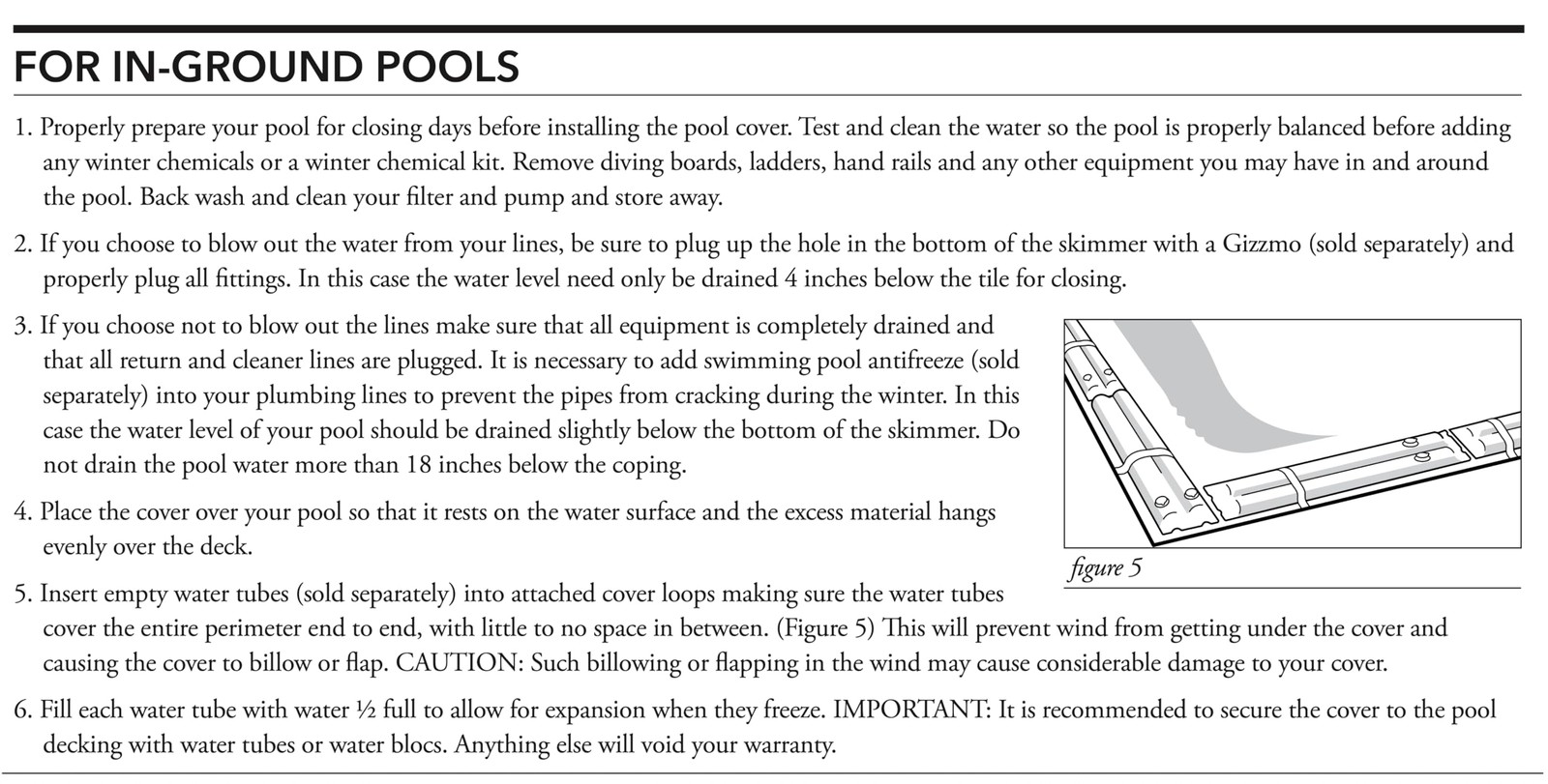 Robelle 12 x 24 Ft Industrial Superior Winter Pool Cover Inground Pool 601224RA