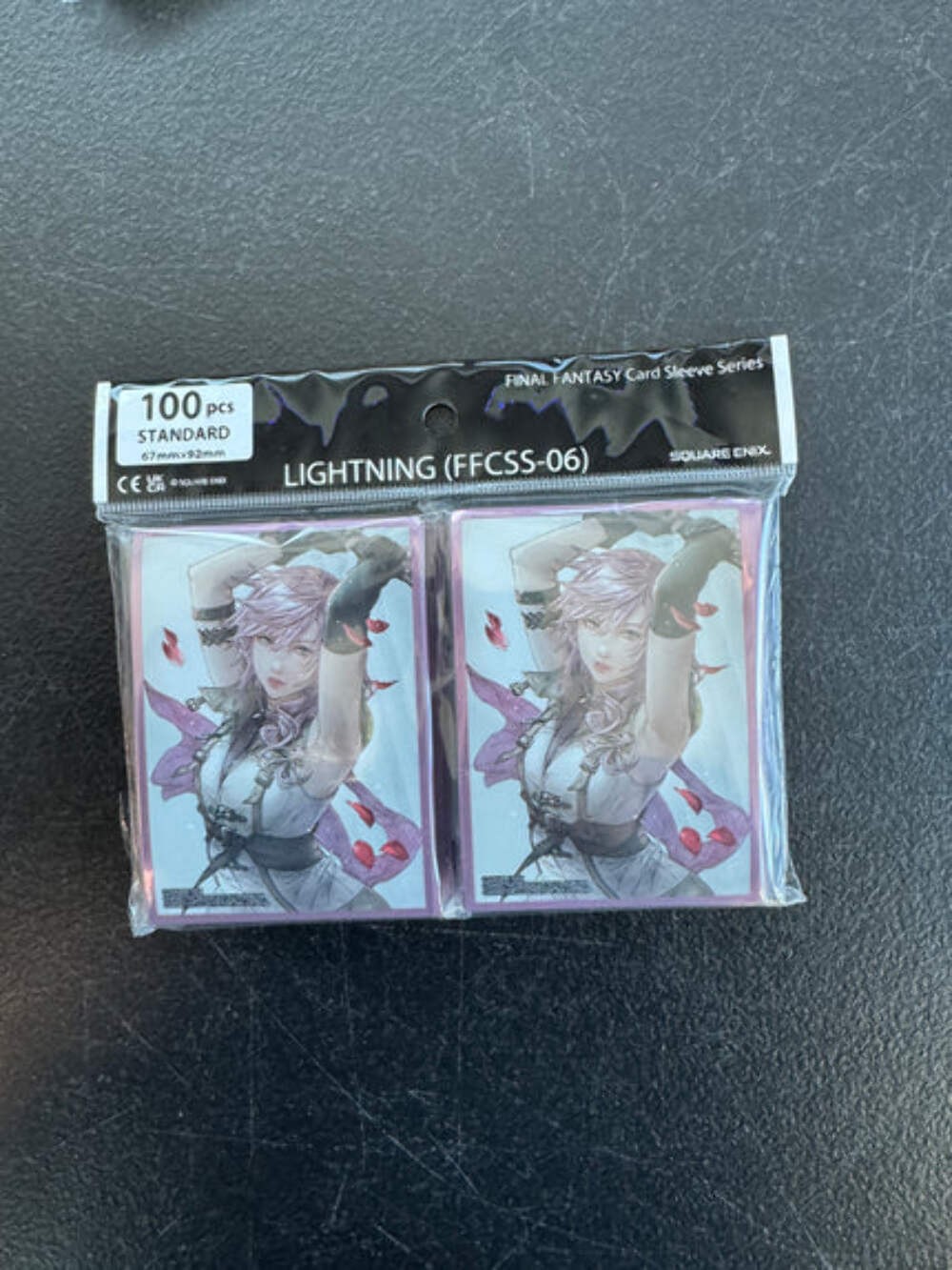 Official Square Enix Final Fantasy Card Sleeves – Lightning FFCSS-06 (100 Pack)