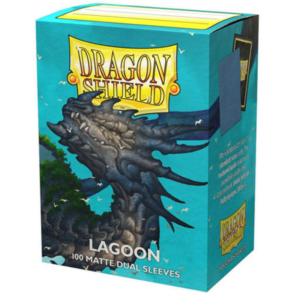 Dragon Shield Sleeves: Standard Matte Dual – Lagoon 100CT