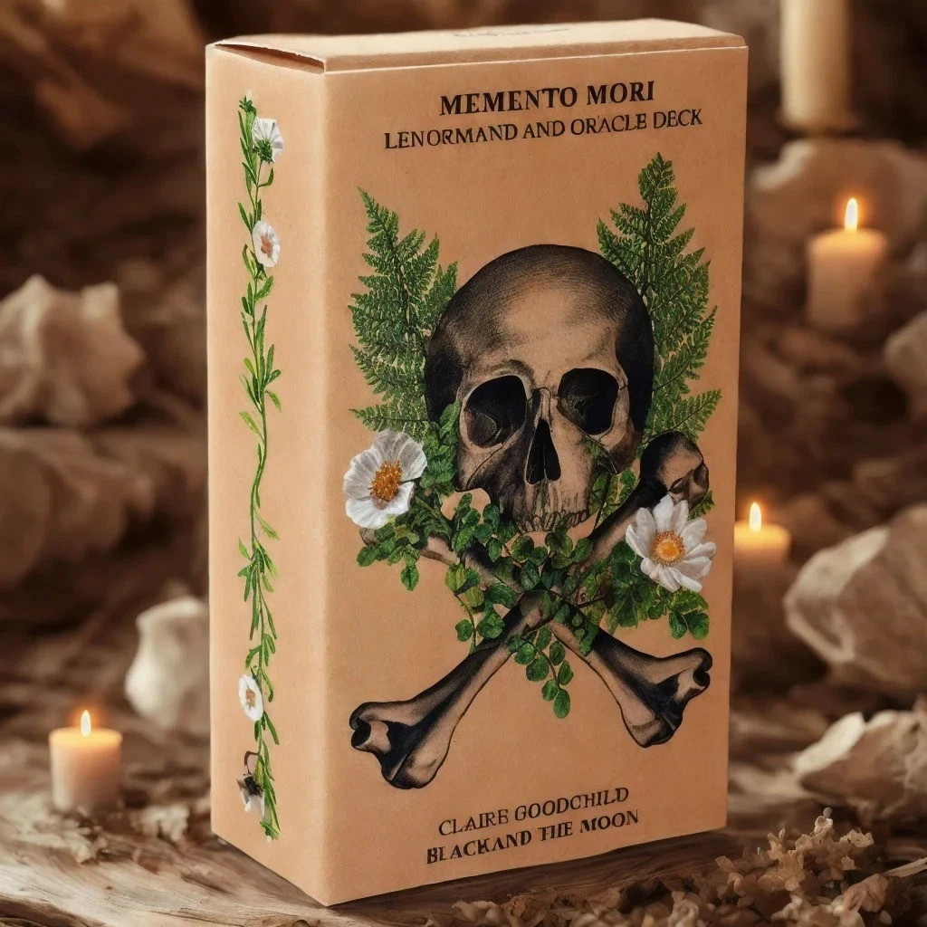 Memento Mori Lenormand Oracle Deck Claire Goodchild Divination Tarot Cards