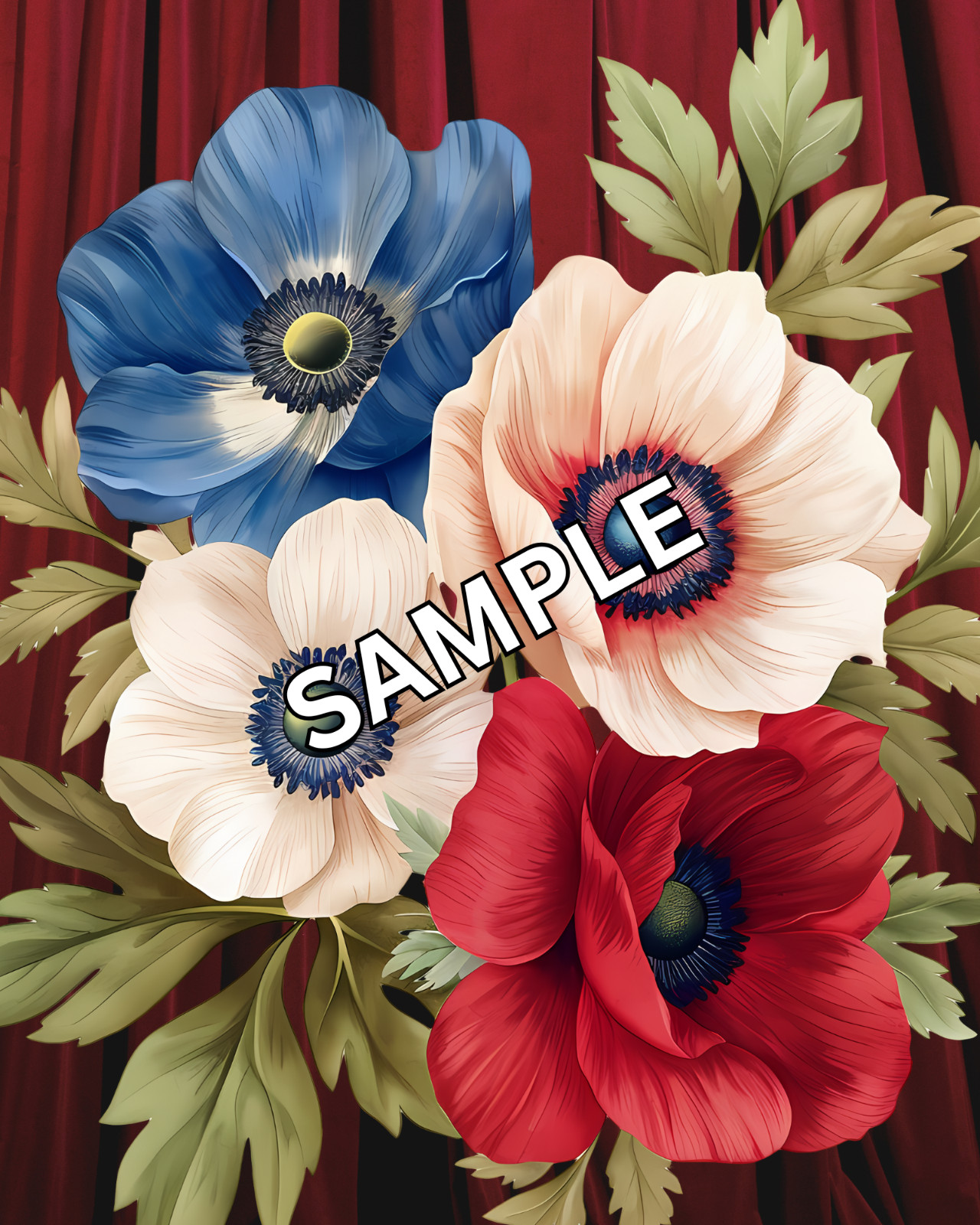 Digital Download Wall Art Floral Printable Home Decor