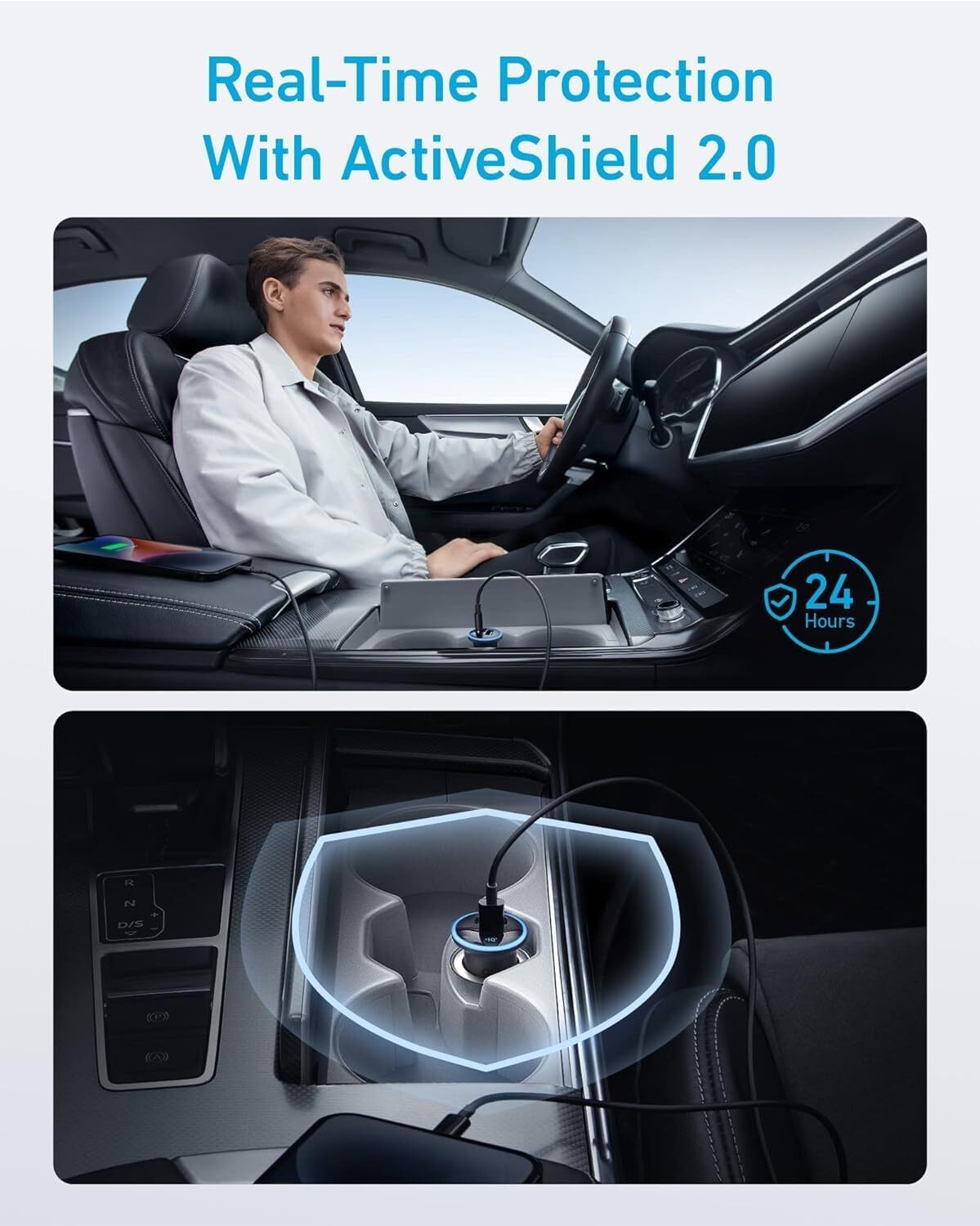 Anker b 323 /b Car Charger (52.5 W)