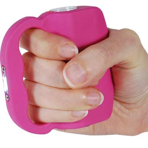 Talon Stun Gun Flashlight 75 million Volt Self Home Defense PINK