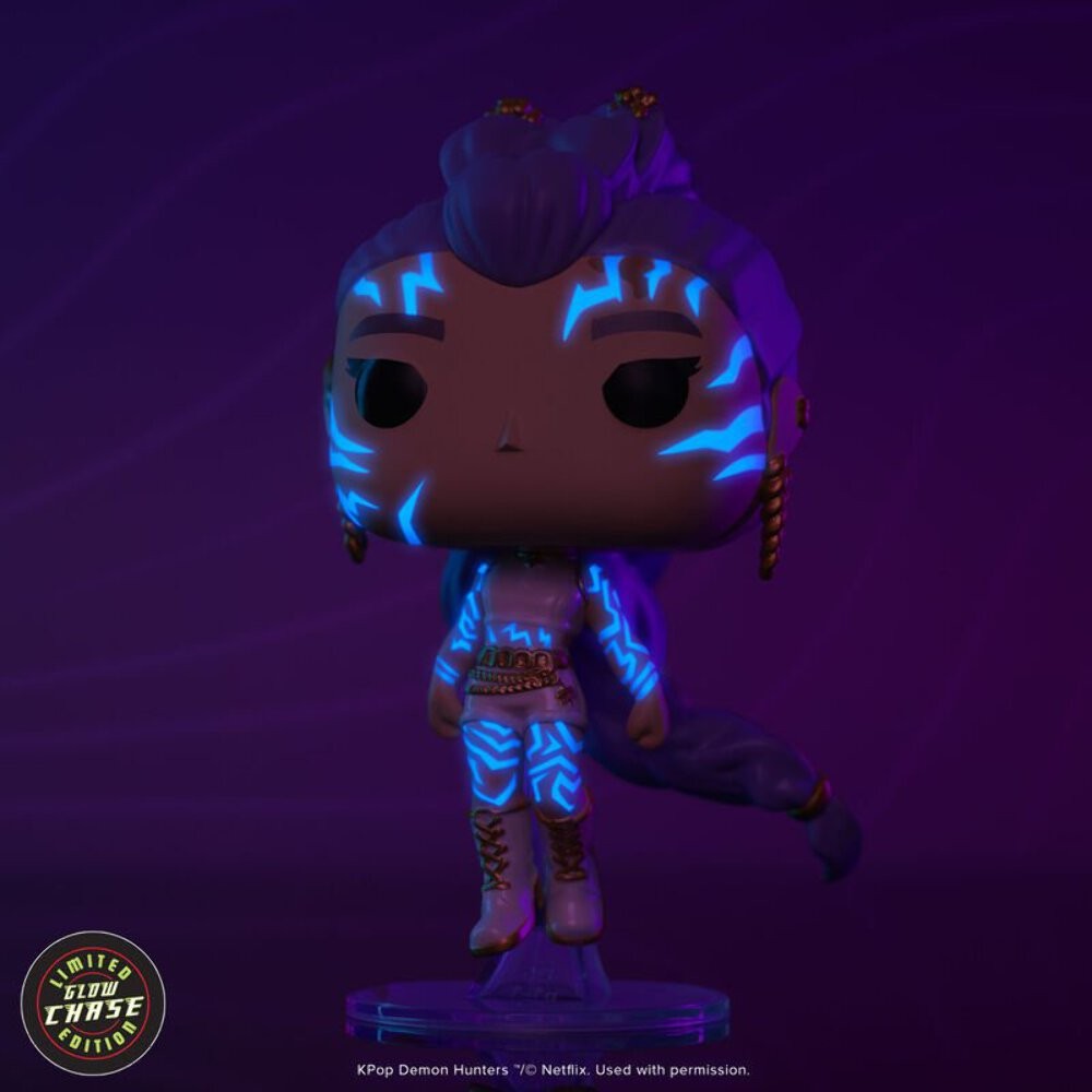 K‑Pop Demon Hunters Rumi Funko Pop! #2430 — Glow‑in‑the‑Dark Chase Variant