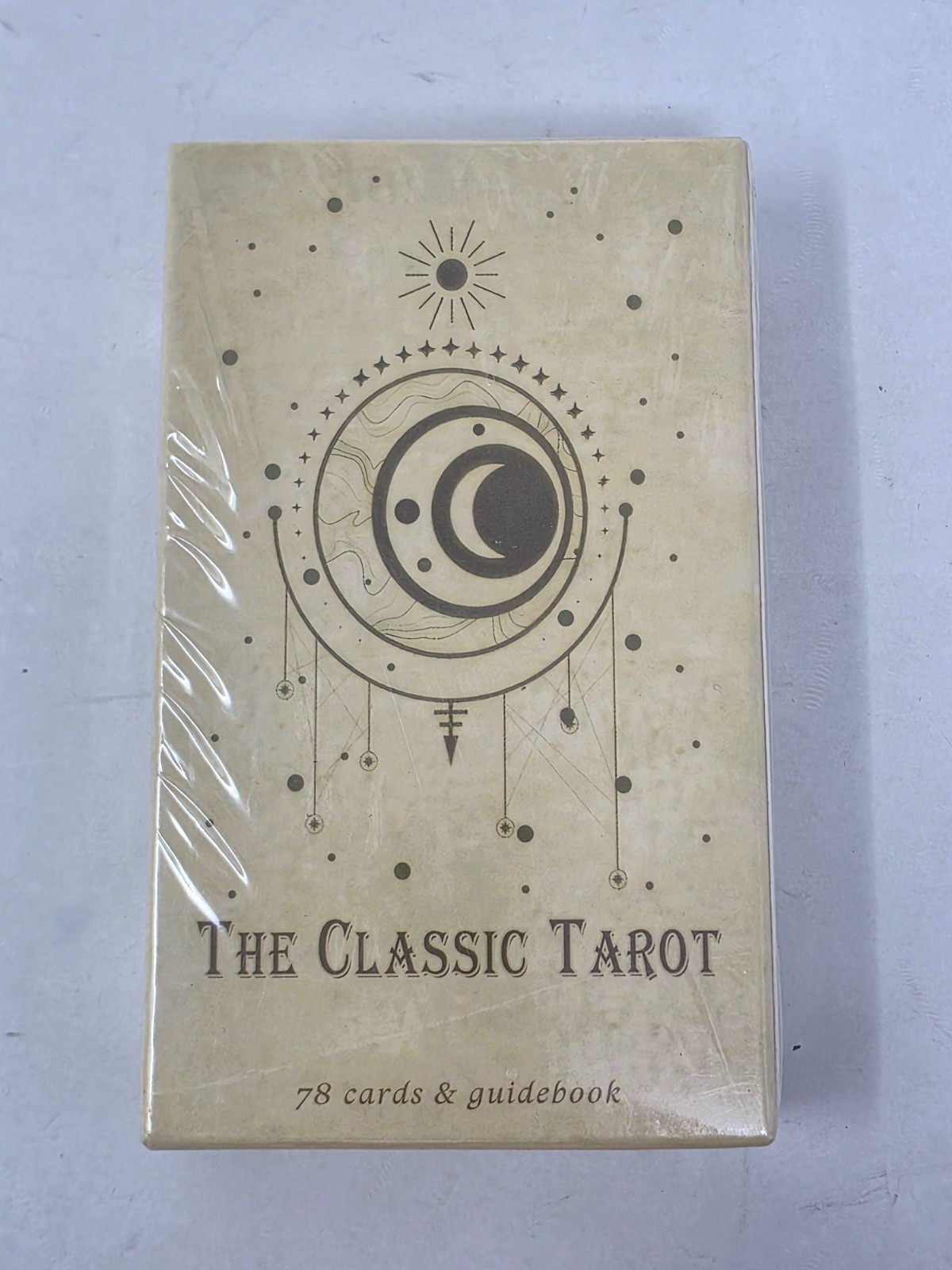 The Classic Tarot 78-Card Deck & Guidebook Set New Sealed