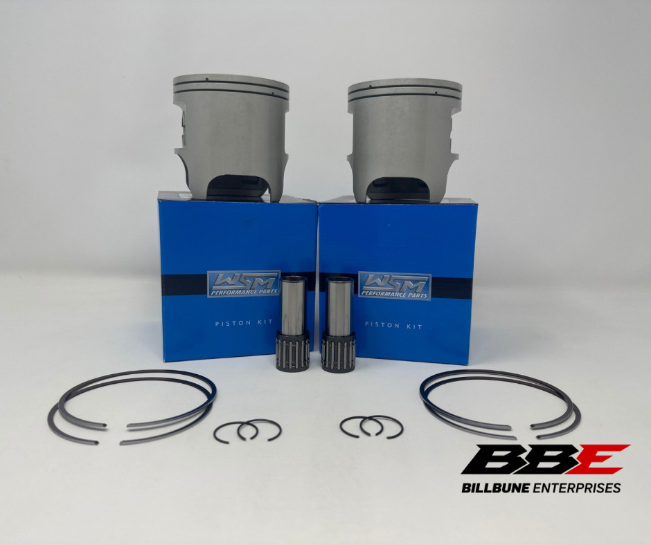 ‘86-‘96 Kawasaki 650 WSM .50mm Over 76.50mm Bore Piston Kits, TS 650