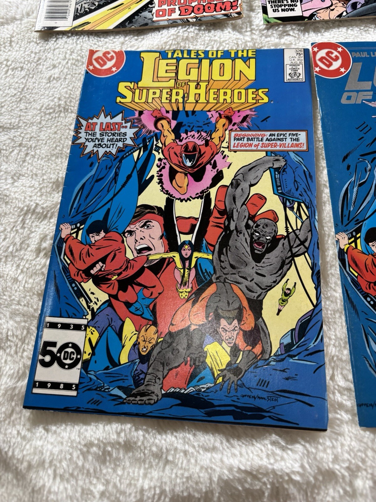 Legion of Super-Heroes, #259,275,277,278,288,292,294,296,308,313,324-326 +