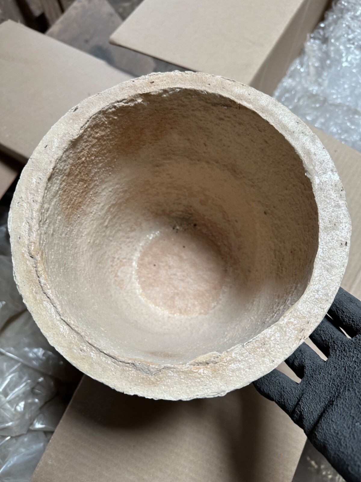 Joy-Mark 307 ceramic fiber foundry ladle