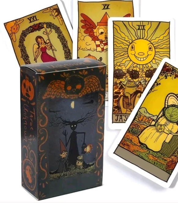 Tarot of the Unknown Over Garden Wall Quarter Divination Mystical 78 Card Deck