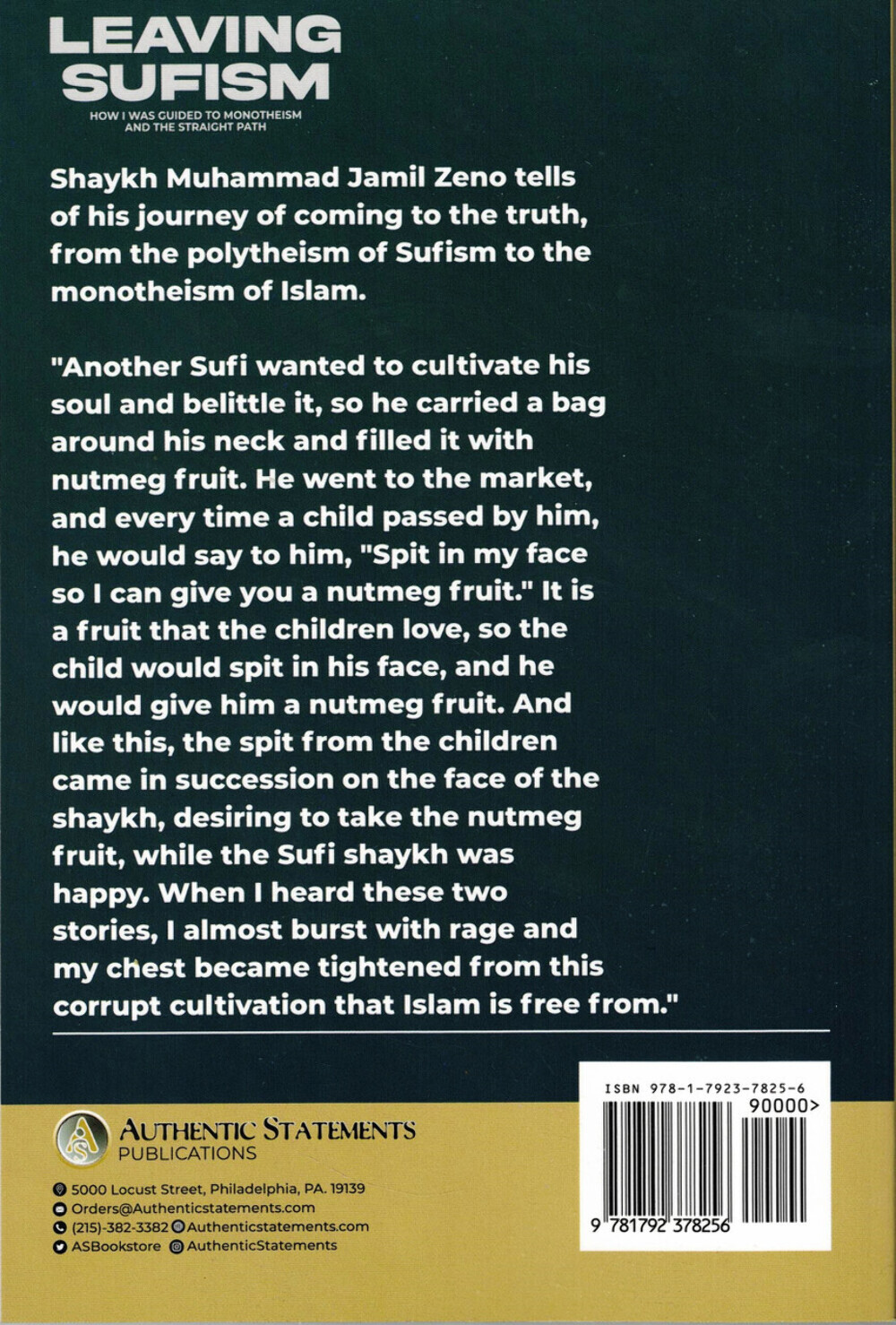 Leaving Sufism How I Was Guided to Monotheism and the Straight Path