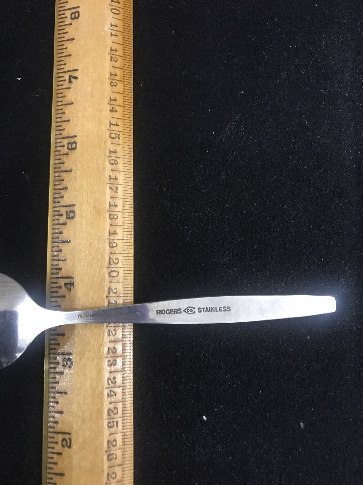 Mid Century Modern Rogers La Spana Set 4 Teaspoons Stainless Taiwan