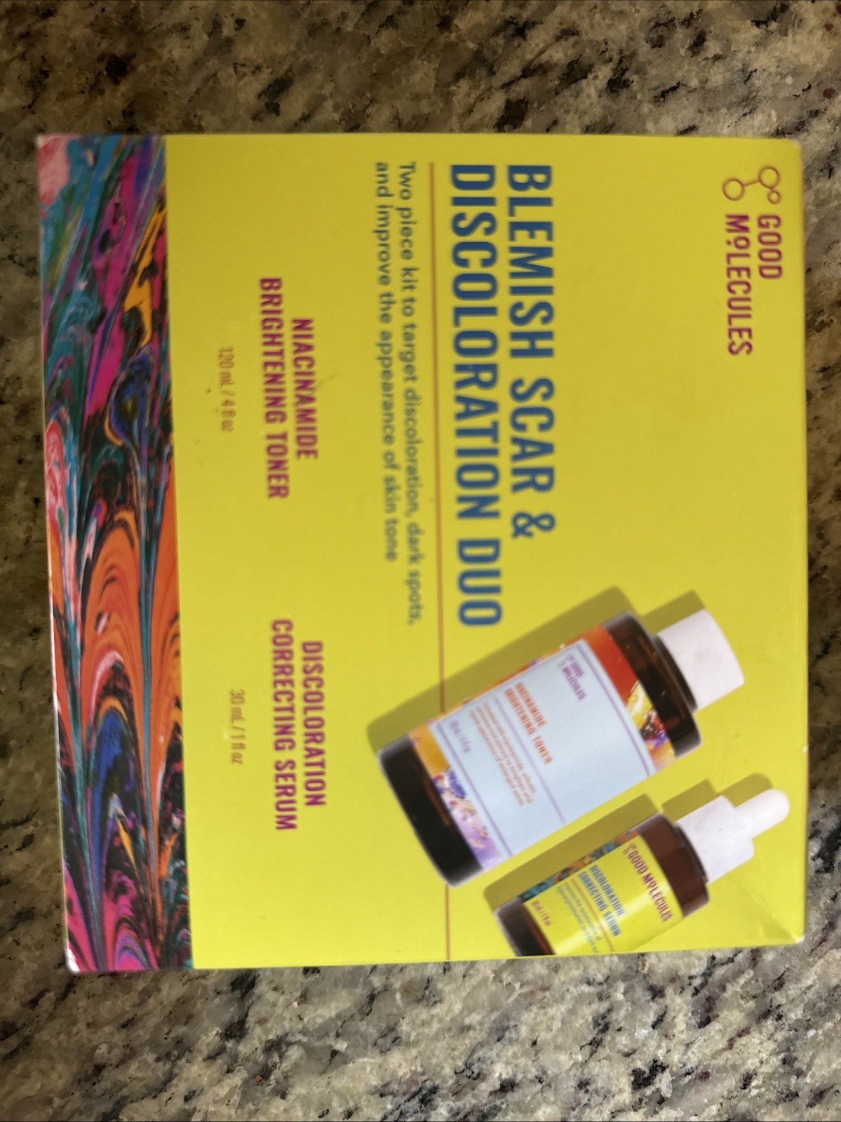 Good Molecules Blemish Scar & Discoloration Duo – Imperfect Box