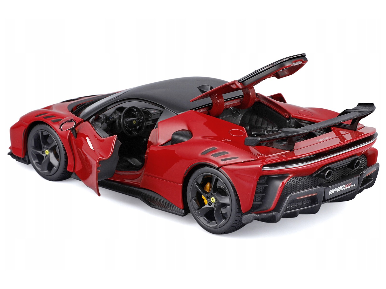Ferrari SF90 XX Stradale Red with Black Top “Race and Play” Series 1/24