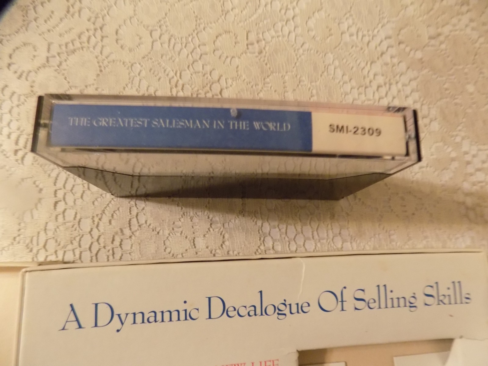The Greatest Salesman in the World Og Mandino SMI 1968 Cassette Tape Boxed, WOW