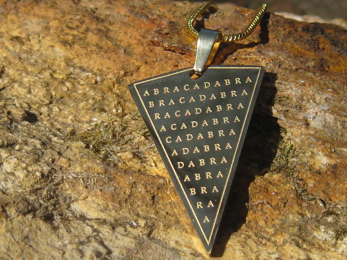 METAPHYSICAL ABRACADABRA AMULET OF MANIFESTION AND PHYSICAL ATTAINMENT