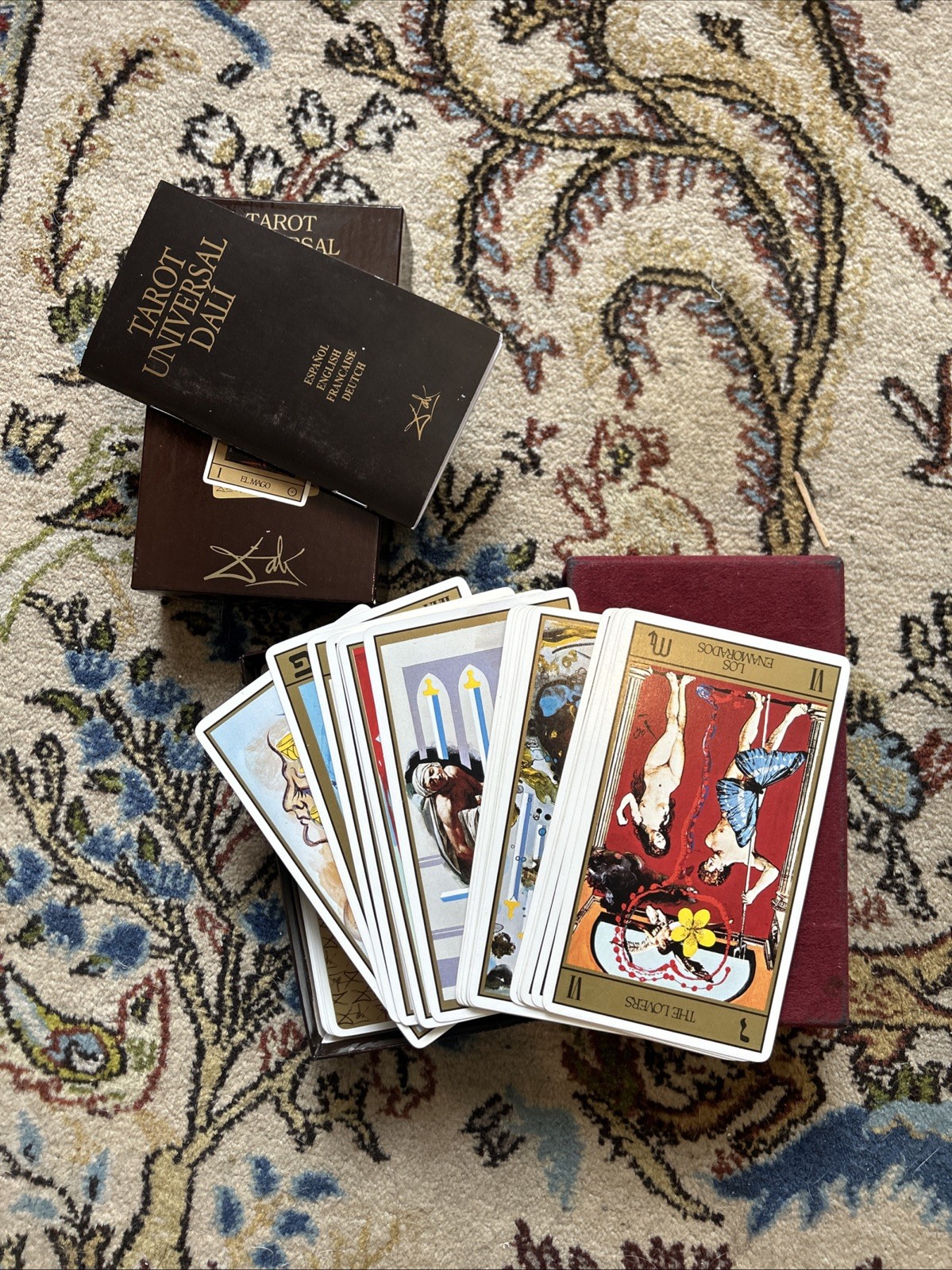 RARE VINTAGE Original 1984 Salvador Dali Tarot Universal Dali Deck