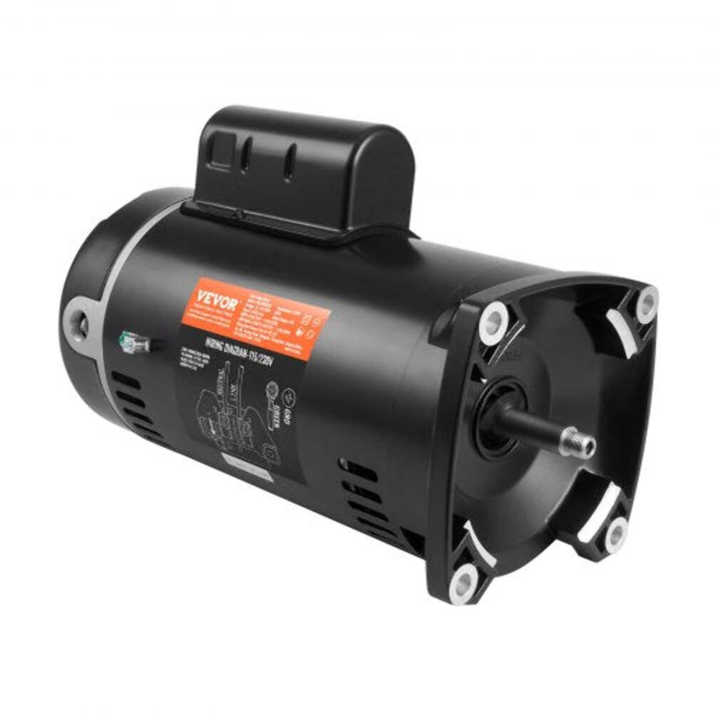 1 HP Pool Pump Motor 56Y Frame 115V(9 Amps)/230V(4.5 Amps) 3450RPM 60Hz