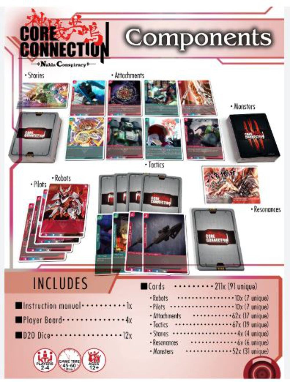 Japanime Games Core Connection Nabla Conspiracy The Game NEW