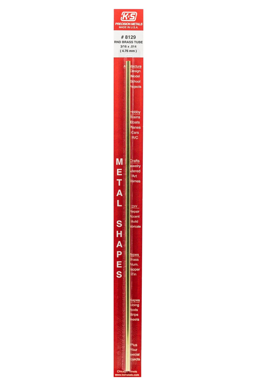 3/16 Brass Tube ACC NEW