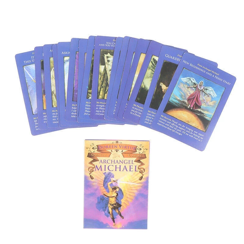 Archangel Michael Oracle Cards Tarot Cards Party Prophecy Divination Board YEUS