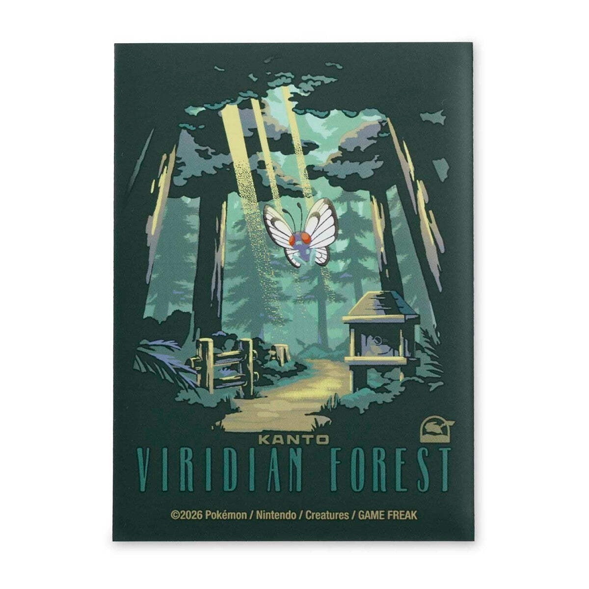 Kanto Explore Pokémon Premium Card Sleeves (65 Sleeves)