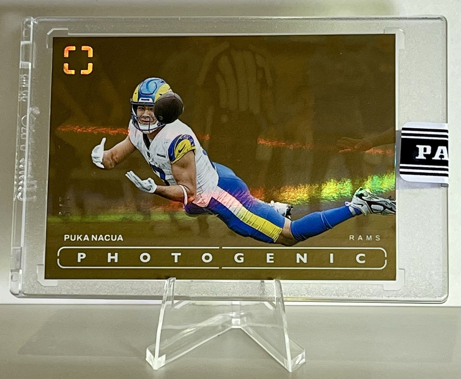 Puka Nacua Rare Panini Insert – LA Rams Rookie Star SP /5