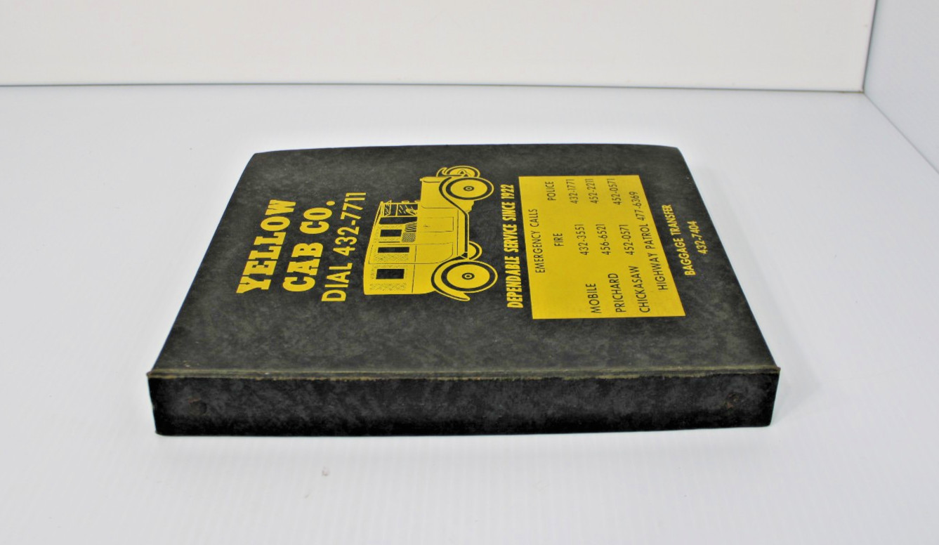 Vintage Mobile, Alabama 1964 Telephone Directory, Daphne, Fairhope, Chickasaw