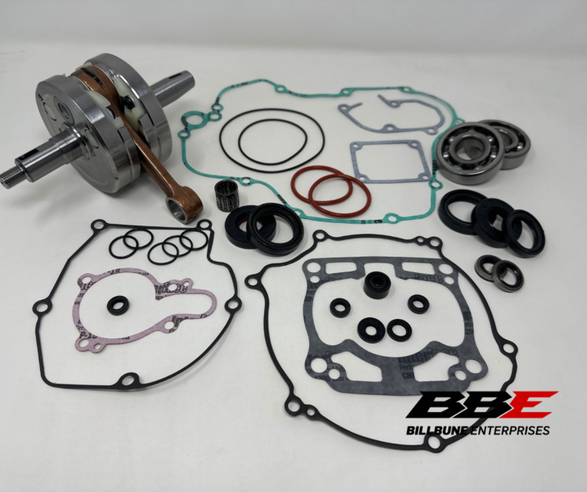 ‘03-‘05 Kawasaki Kx125 Hot Rods Bottom-End Kit Crank Main Bearings Gaskets Seals