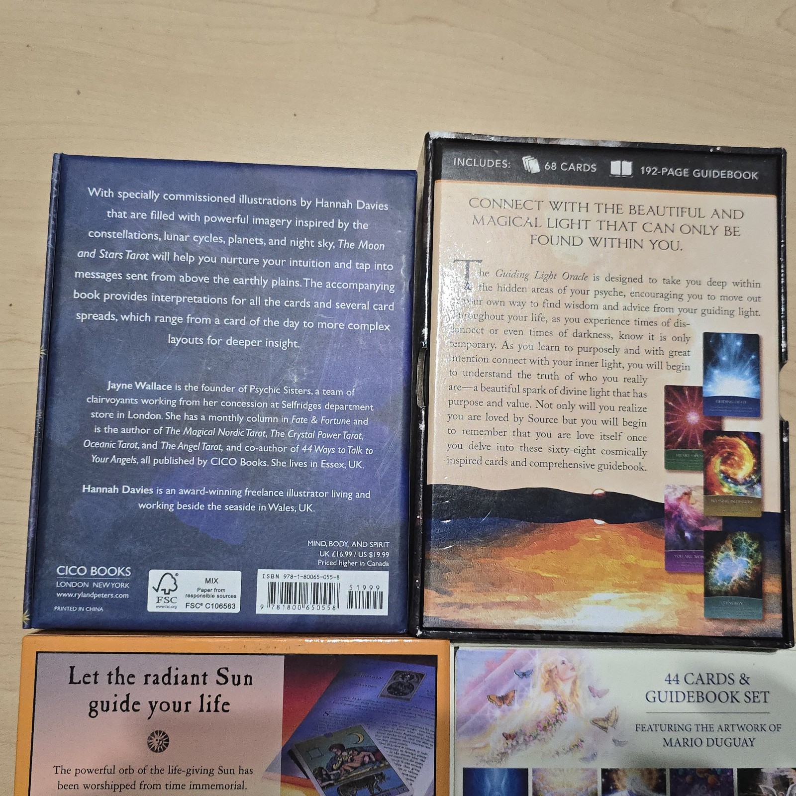 Tarot Lot Oracle Card Decks Oracle of The Radiant Sun Guiding Light Moon & Stars